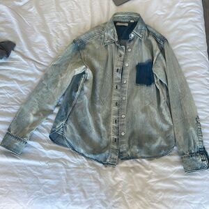 Uniqlo Button Down Denim Shirt